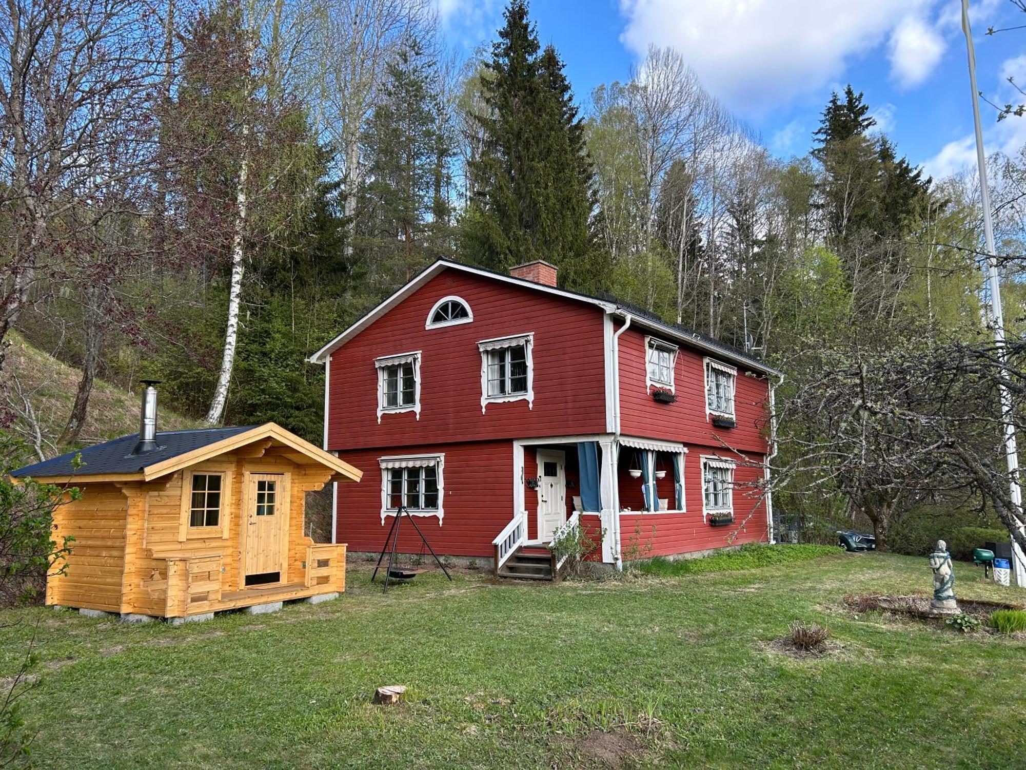 Charmig Villa Med Bastu Och Snabbt Wifi Långav Екстериор снимка